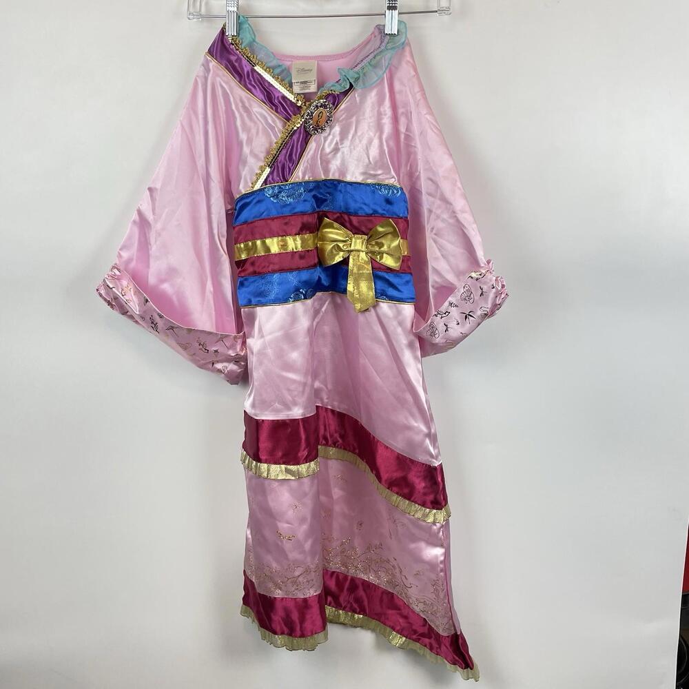 Disney Store MULAN Child's Dress Costume Size M 7-8 Halloween Dress Up